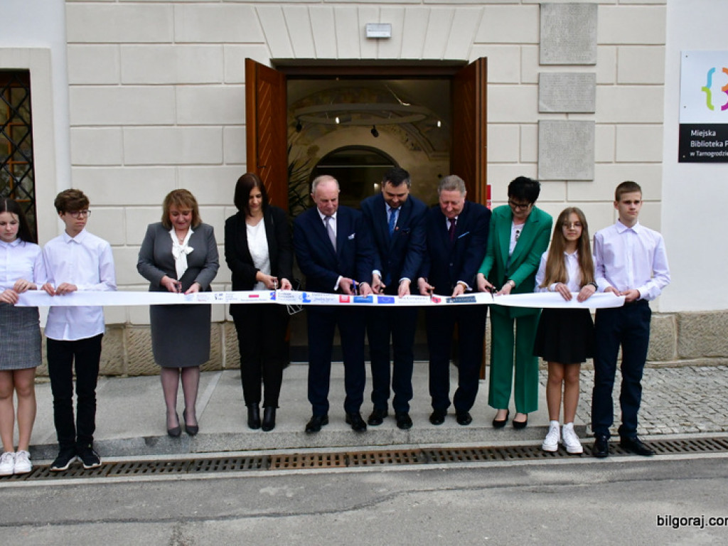 Tarnogrodzka biblioteka po gruntownym remoncie. Obiekt dziś został oficjalnie otwarty (FOTO)