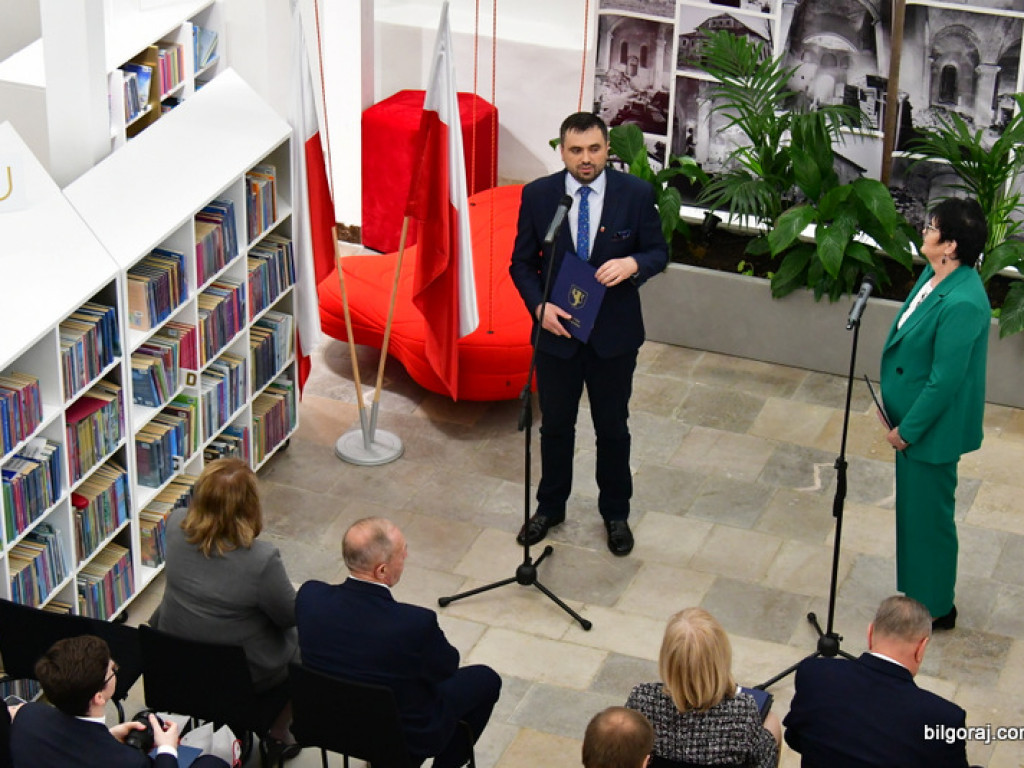 Tarnogrodzka biblioteka po gruntownym remoncie. Obiekt dziś został oficjalnie otwarty (FOTO)