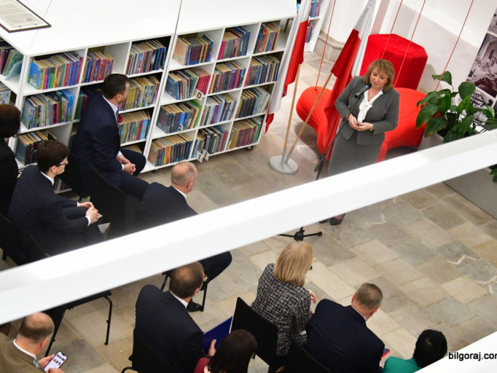 Tarnogrodzka biblioteka po gruntownym remoncie. Obiekt dziś został oficjalnie otwarty (FOTO)