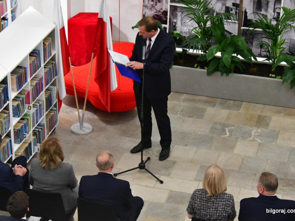 Tarnogrodzka biblioteka po gruntownym remoncie. Obiekt dziś został oficjalnie otwarty (FOTO)