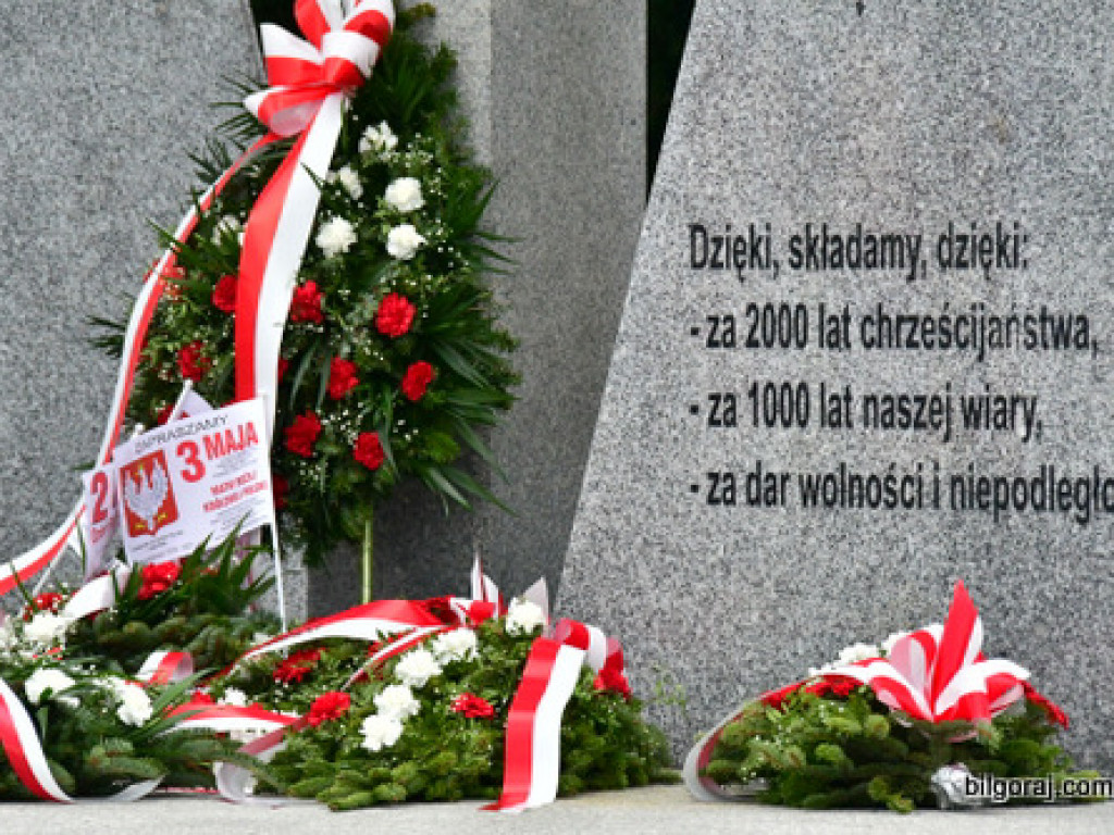 Wiwat Maj, 3 Maj. Obchody Święta Narodowego Trzeciego Maja w Biłgoraju (FOTO)