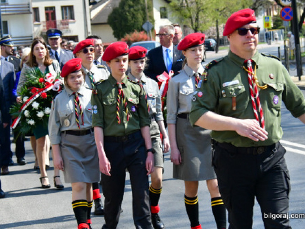 Wiwat Maj, 3 Maj. Obchody Święta Narodowego Trzeciego Maja w Biłgoraju (FOTO)