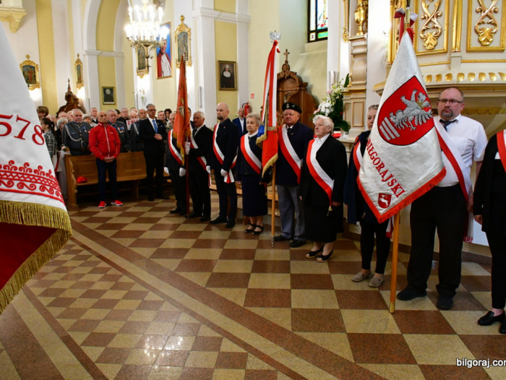 Wiwat Maj, 3 Maj. Obchody Święta Narodowego Trzeciego Maja w Biłgoraju (FOTO)