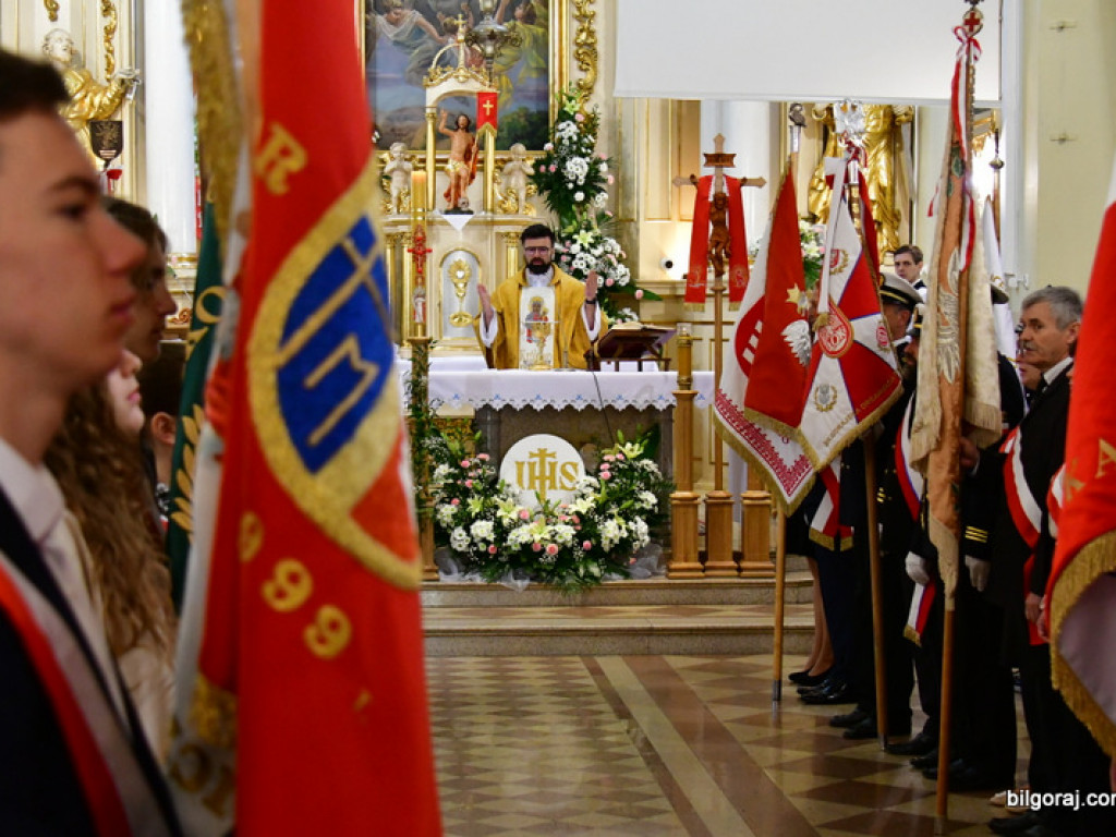 Wiwat Maj, 3 Maj. Obchody Święta Narodowego Trzeciego Maja w Biłgoraju (FOTO)