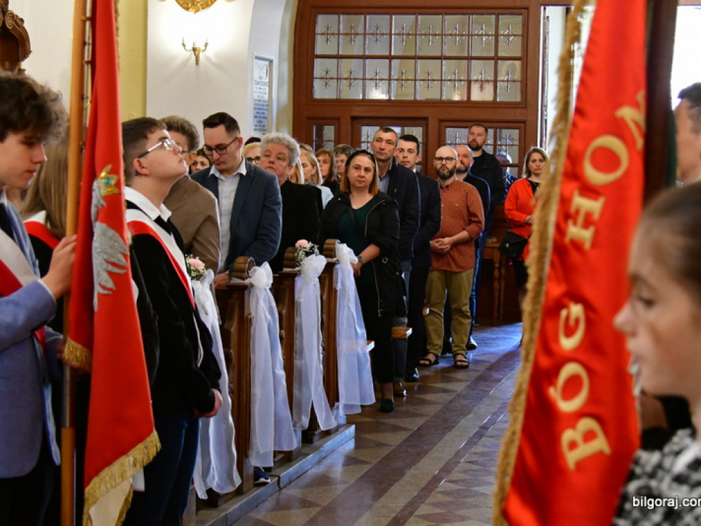 Wiwat Maj, 3 Maj. Obchody Święta Narodowego Trzeciego Maja w Biłgoraju (FOTO)