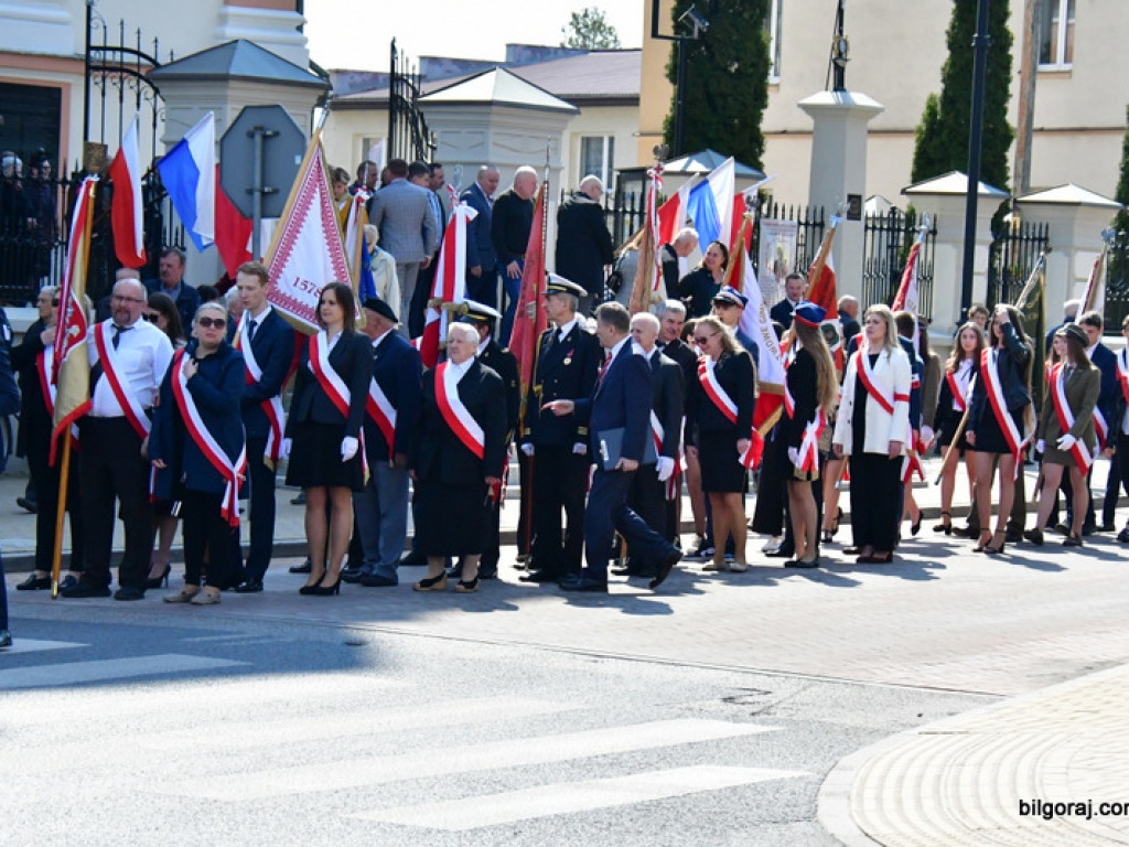 Wiwat Maj, 3 Maj. Obchody Święta Narodowego Trzeciego Maja w Biłgoraju (FOTO)