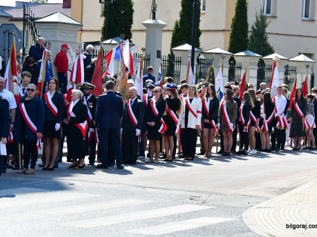 Wiwat Maj, 3 Maj. Obchody Święta Narodowego Trzeciego Maja w Biłgoraju (FOTO)