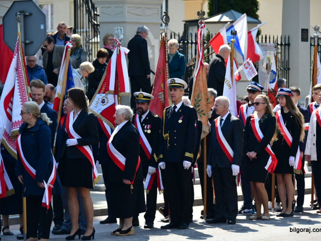 Wiwat Maj, 3 Maj. Obchody Święta Narodowego Trzeciego Maja w Biłgoraju (FOTO)