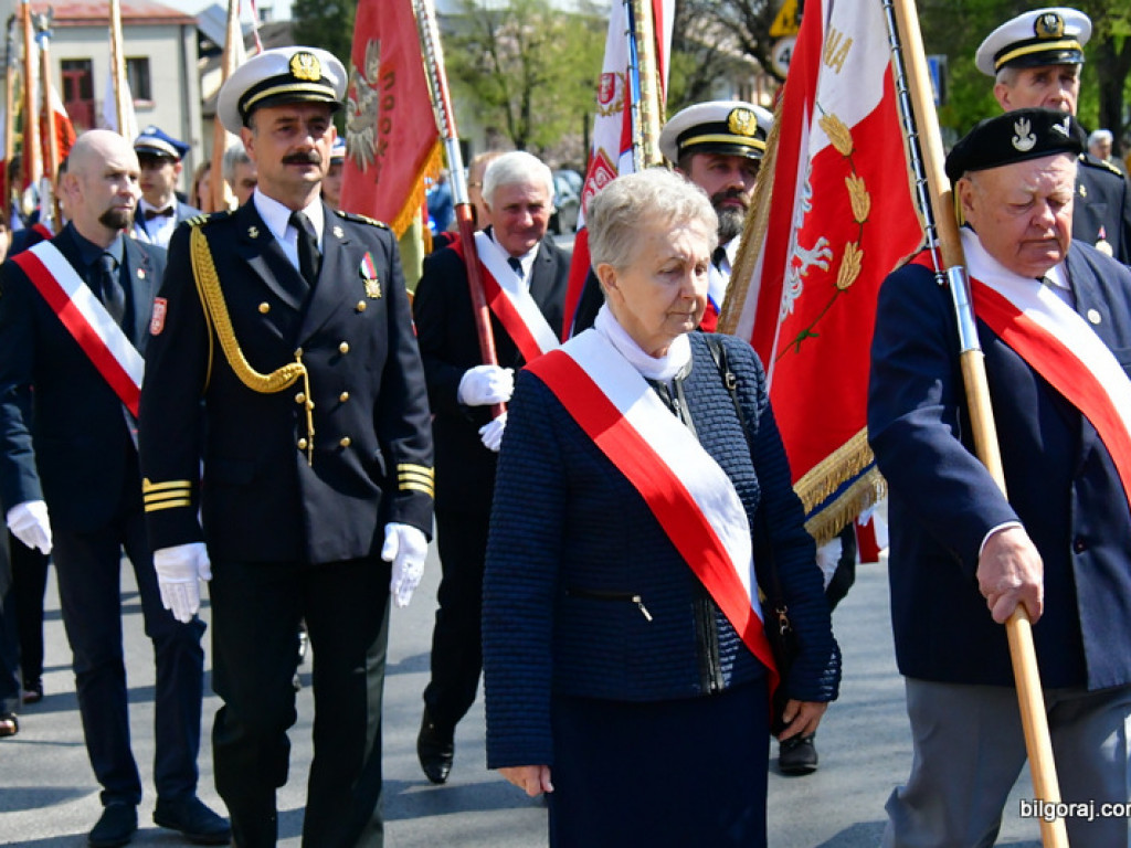 Wiwat Maj, 3 Maj. Obchody Święta Narodowego Trzeciego Maja w Biłgoraju (FOTO)