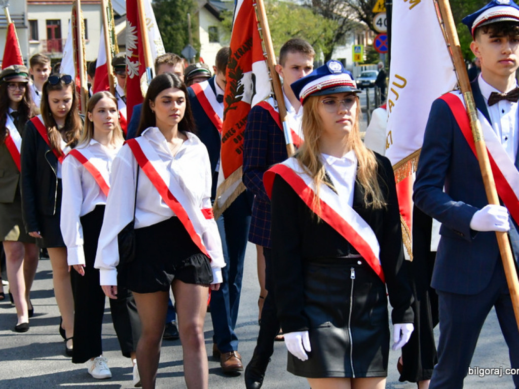 Wiwat Maj, 3 Maj. Obchody Święta Narodowego Trzeciego Maja w Biłgoraju (FOTO)