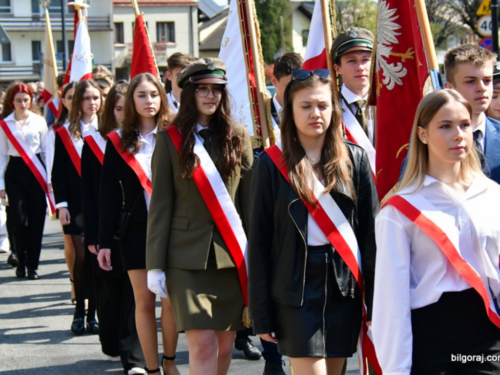 Wiwat Maj, 3 Maj. Obchody Święta Narodowego Trzeciego Maja w Biłgoraju (FOTO)