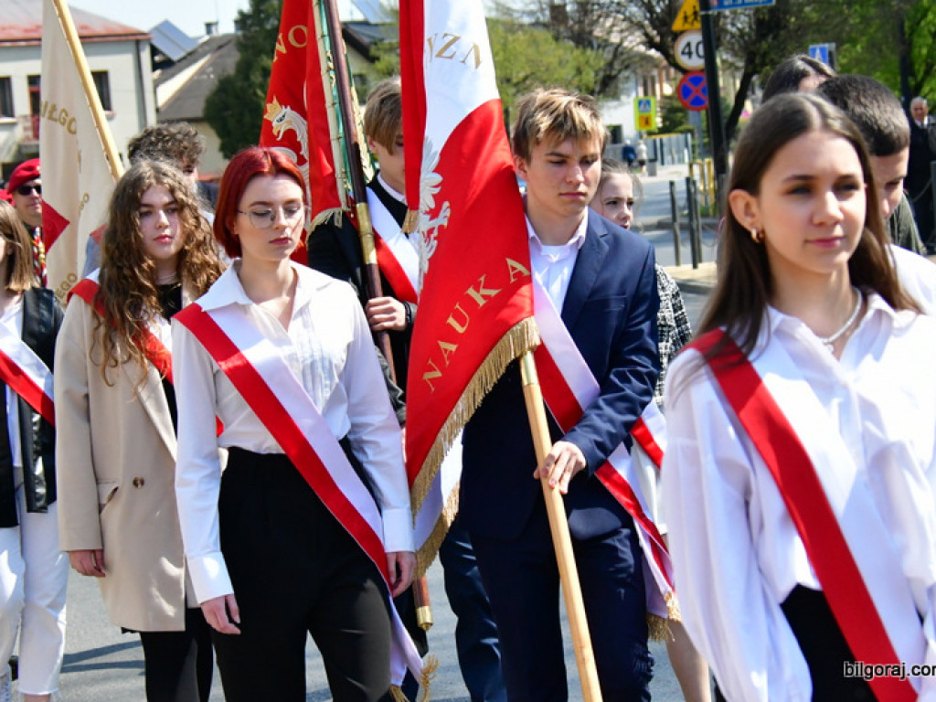 Wiwat Maj, 3 Maj. Obchody Święta Narodowego Trzeciego Maja w Biłgoraju (FOTO)