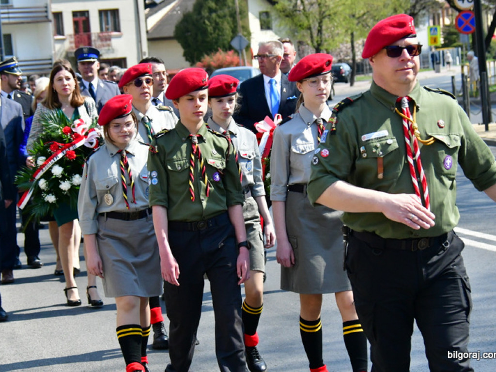 Wiwat Maj, 3 Maj. Obchody Święta Narodowego Trzeciego Maja w Biłgoraju (FOTO)