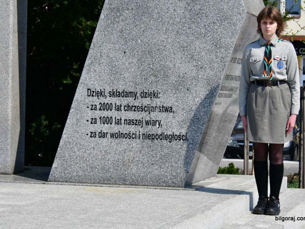 Wiwat Maj, 3 Maj. Obchody Święta Narodowego Trzeciego Maja w Biłgoraju (FOTO)