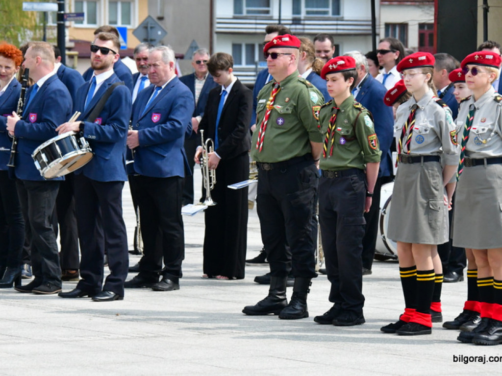 Wiwat Maj, 3 Maj. Obchody Święta Narodowego Trzeciego Maja w Biłgoraju (FOTO)