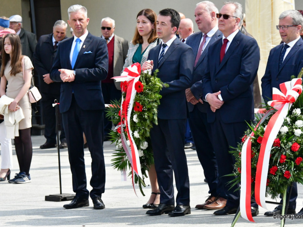 Wiwat Maj, 3 Maj. Obchody Święta Narodowego Trzeciego Maja w Biłgoraju (FOTO)