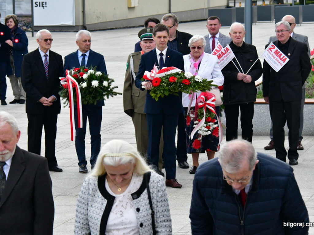 Wiwat Maj, 3 Maj. Obchody Święta Narodowego Trzeciego Maja w Biłgoraju (FOTO)