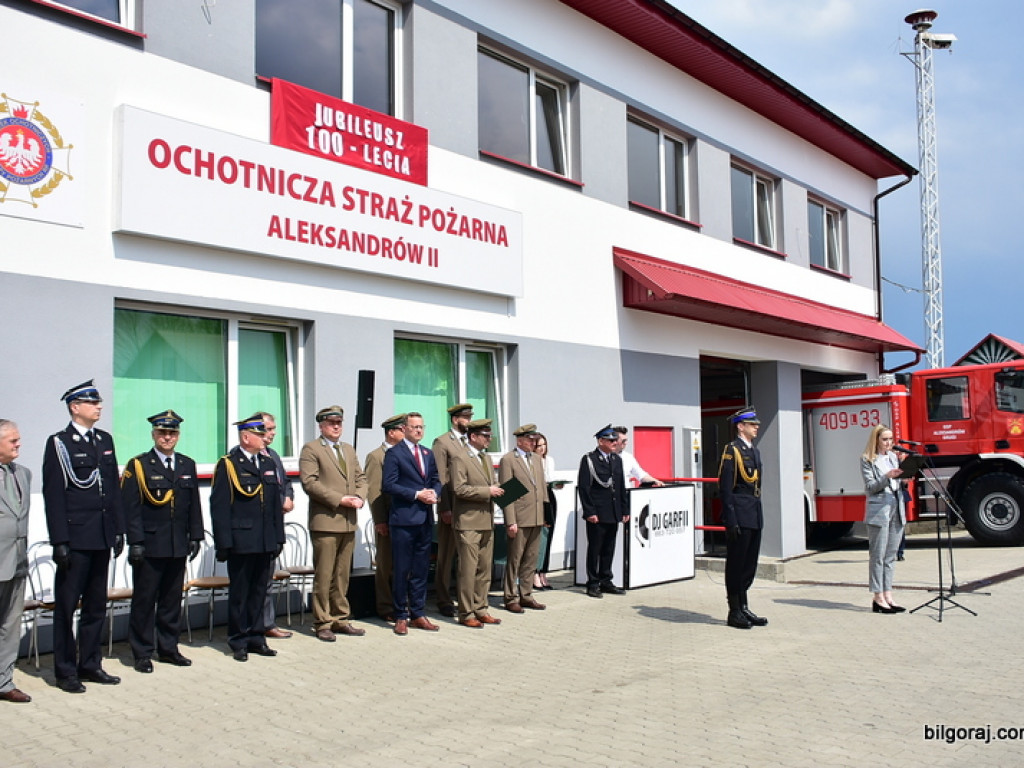 Od 100 lat służą Bogu na chwałę, ludziom na pożytek. Jubileusz jednostki OSP Aleksandrów II (FOTO)