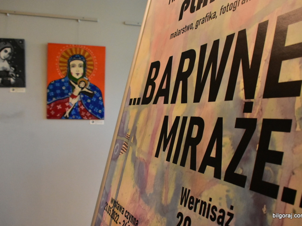 Barwne miraże… Wystawa w galerii BCK (FOTO)