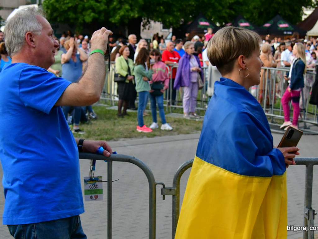 Koncert Biłgoraj dla Ukrainy. Gwiazdą Patrycja Markowska (FOTO)