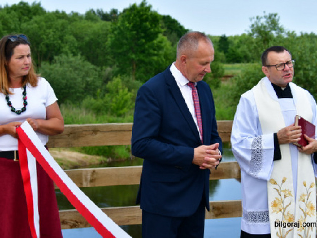 Otwarcie nowego mostu na Tanwi (FOTO)