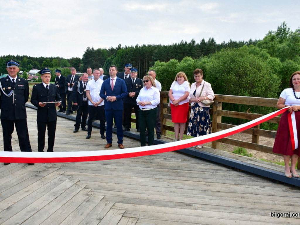 Otwarcie nowego mostu na Tanwi (FOTO)