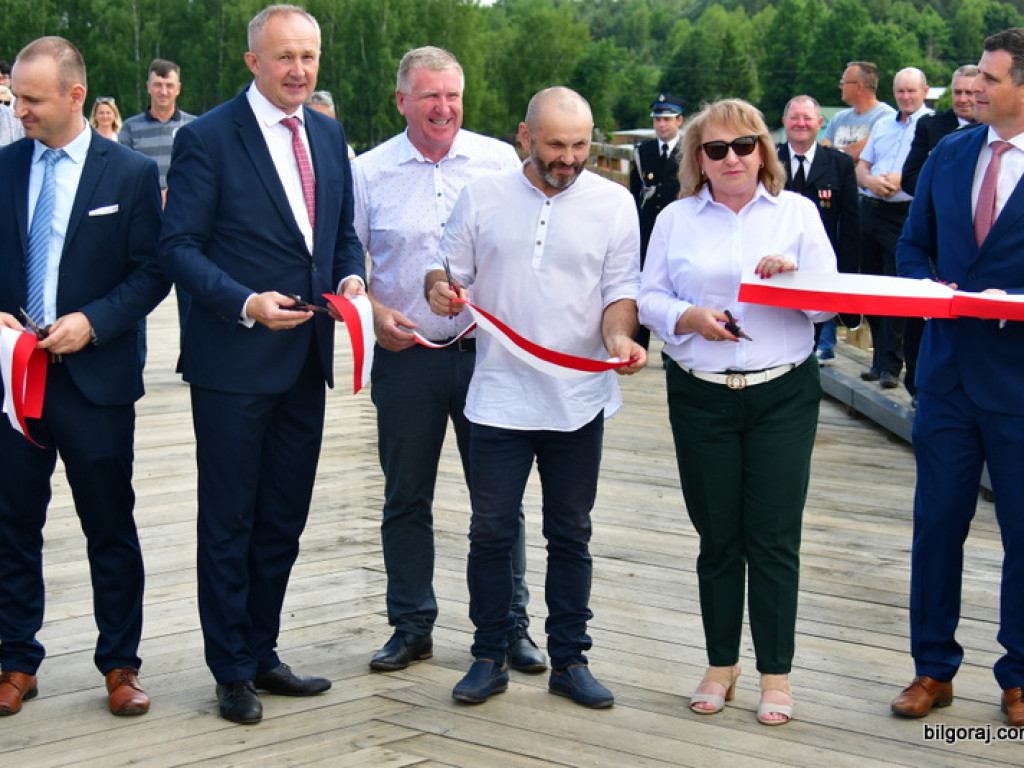 Otwarcie nowego mostu na Tanwi (FOTO)