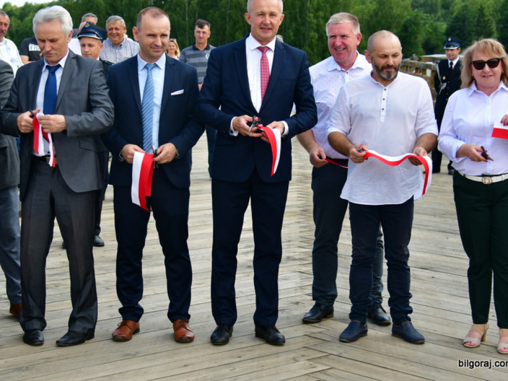Otwarcie nowego mostu na Tanwi (FOTO)