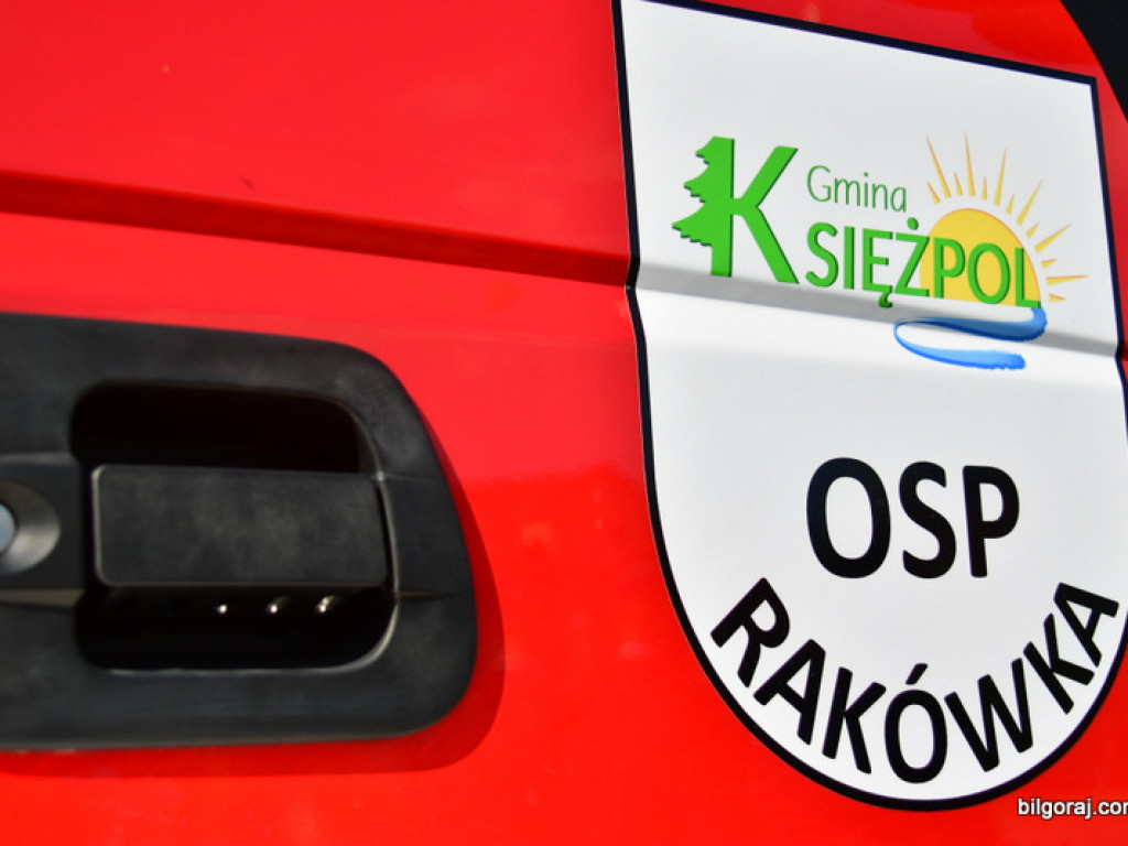 Strażacy z Rakówki otrzymali nowy wóz bojowy (FOTO)