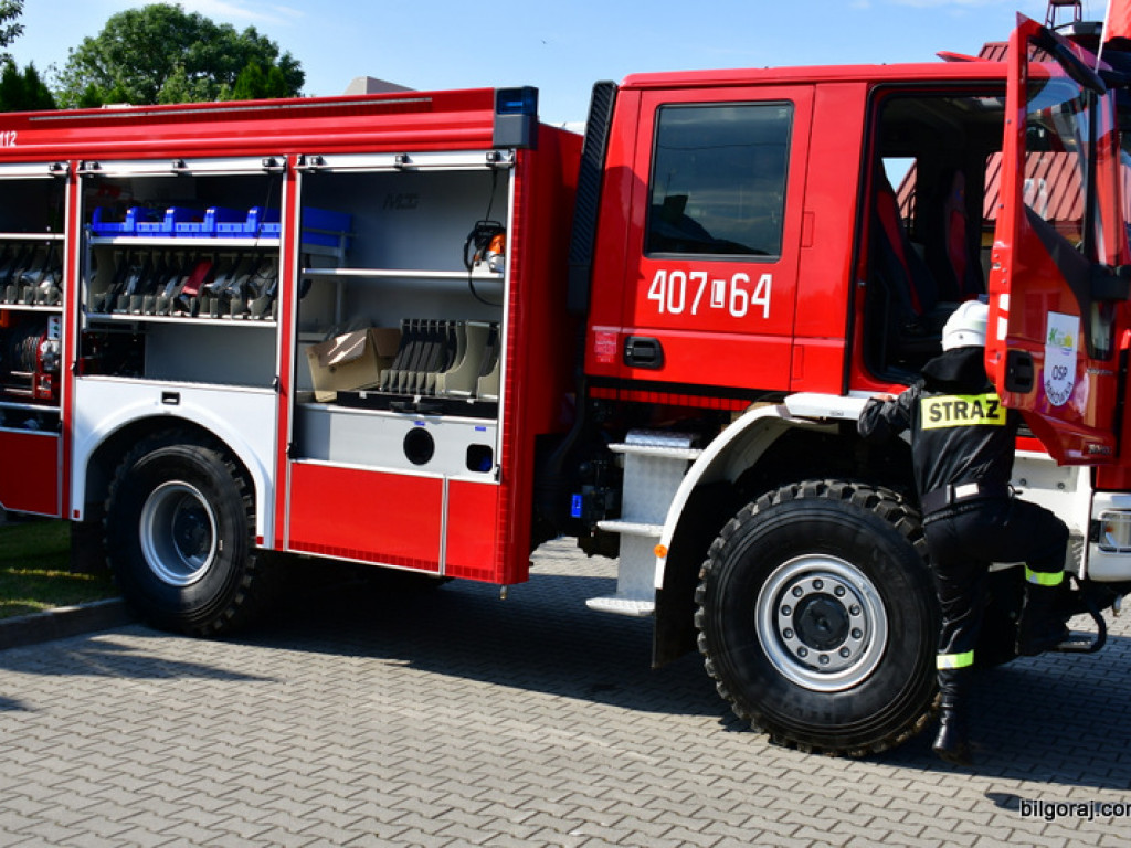 Strażacy z Rakówki otrzymali nowy wóz bojowy (FOTO)