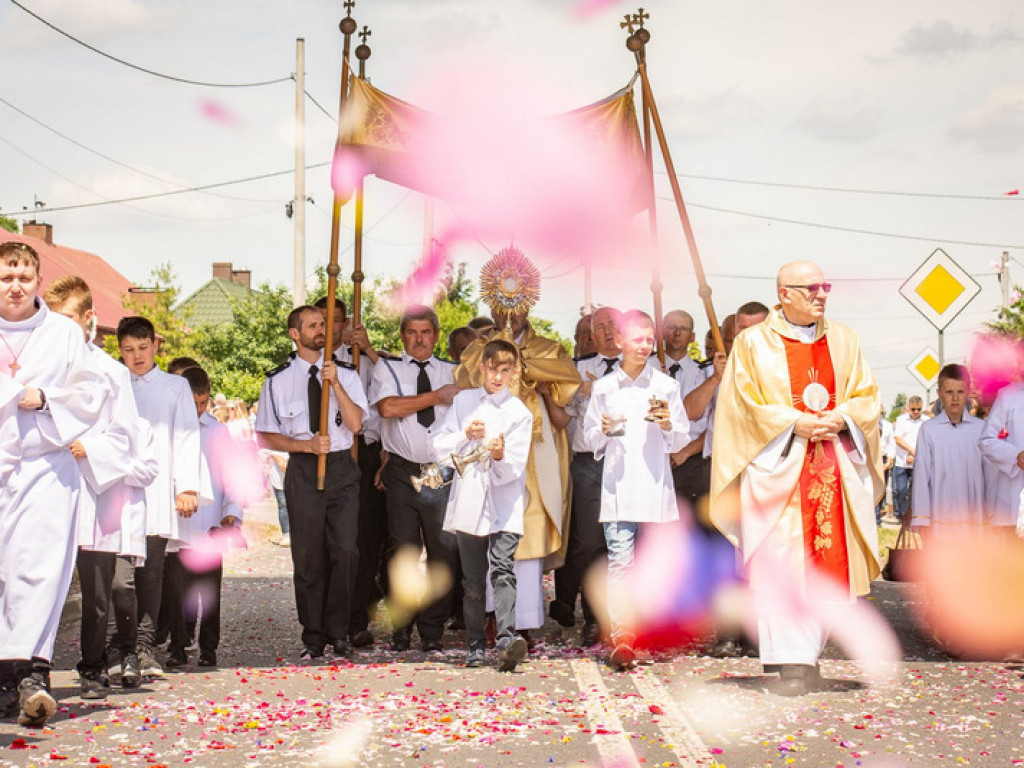 Procesja Bożego Ciała w Tereszpolu (FOTO)