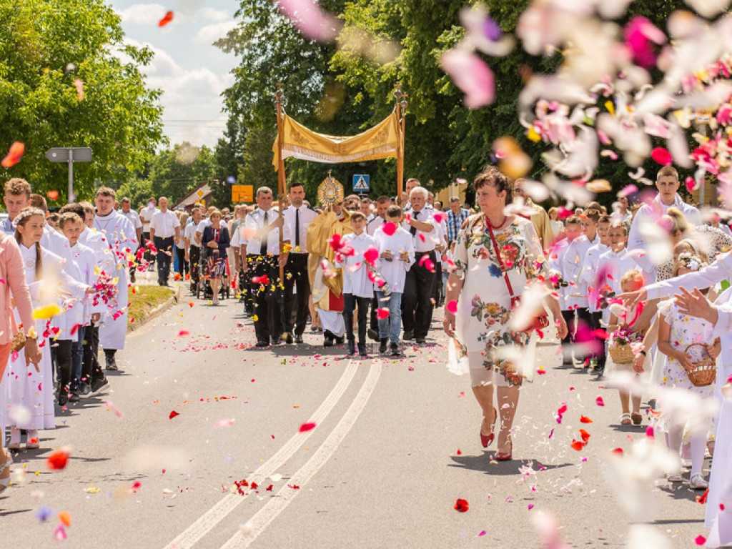 Procesja Bożego Ciała w Tereszpolu (FOTO)