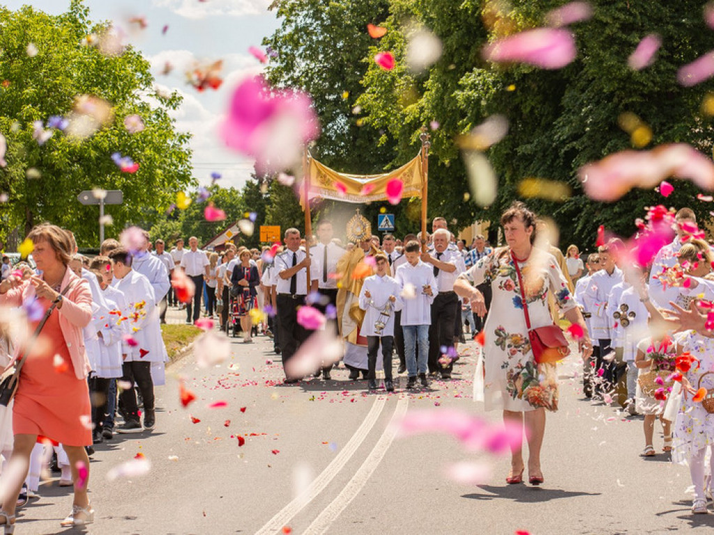 Procesja Bożego Ciała w Tereszpolu (FOTO)