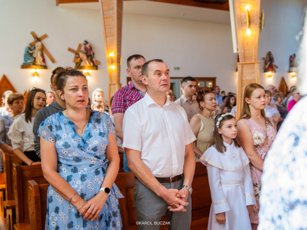 Procesja Bożego Ciała w parafii Chrystusa Króla w Biłgoraju (FOTO)