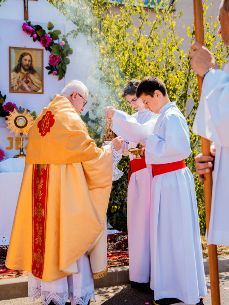 Procesja Bożego Ciała w parafii Chrystusa Króla w Biłgoraju (FOTO)