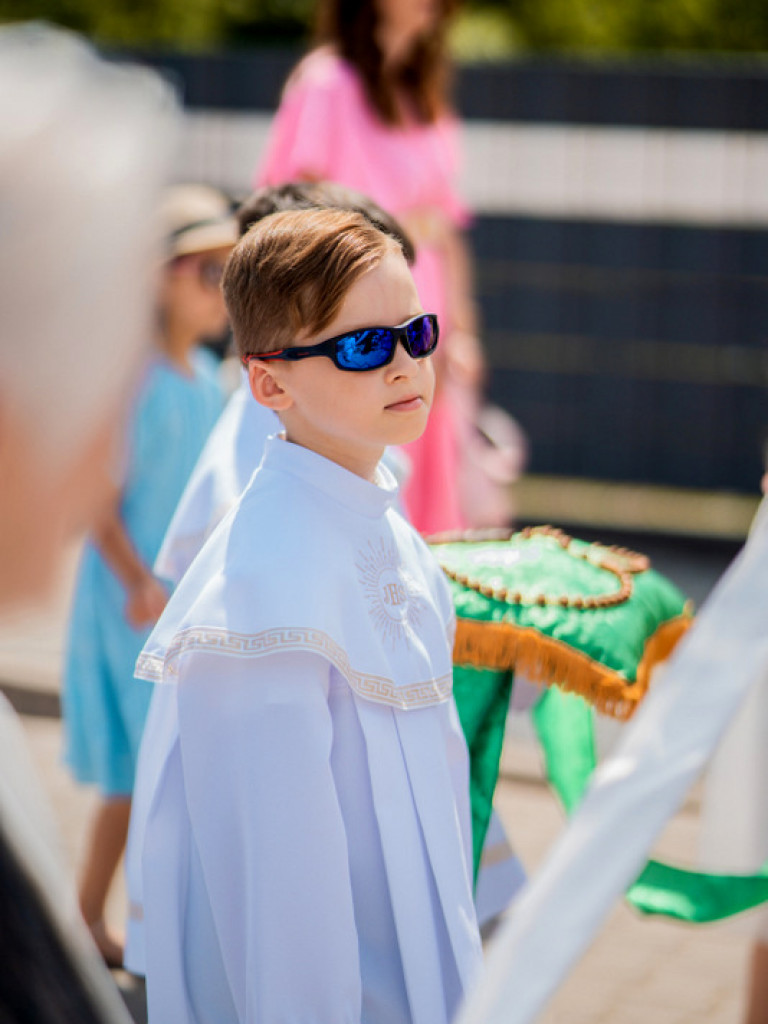 Procesja Bożego Ciała w parafii Chrystusa Króla w Biłgoraju (FOTO)