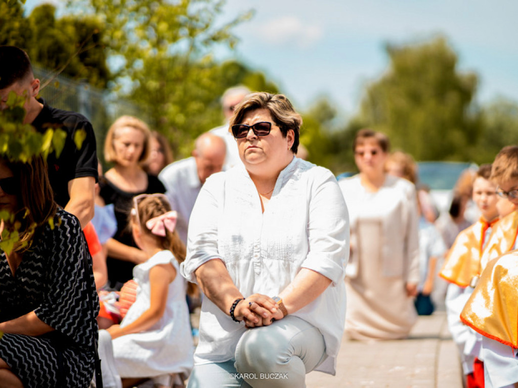 Procesja Bożego Ciała w parafii Chrystusa Króla w Biłgoraju (FOTO)