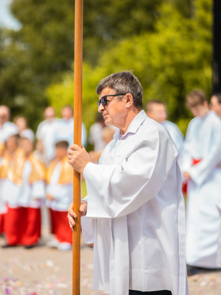 Procesja Bożego Ciała w parafii Chrystusa Króla w Biłgoraju (FOTO)