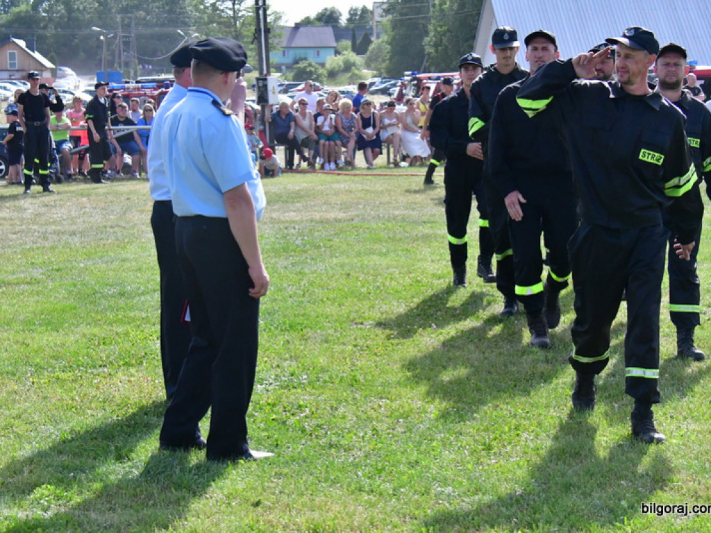 Druhowie z OSP rywalizowali w Gromadzie (FOTO, WYNIKI)