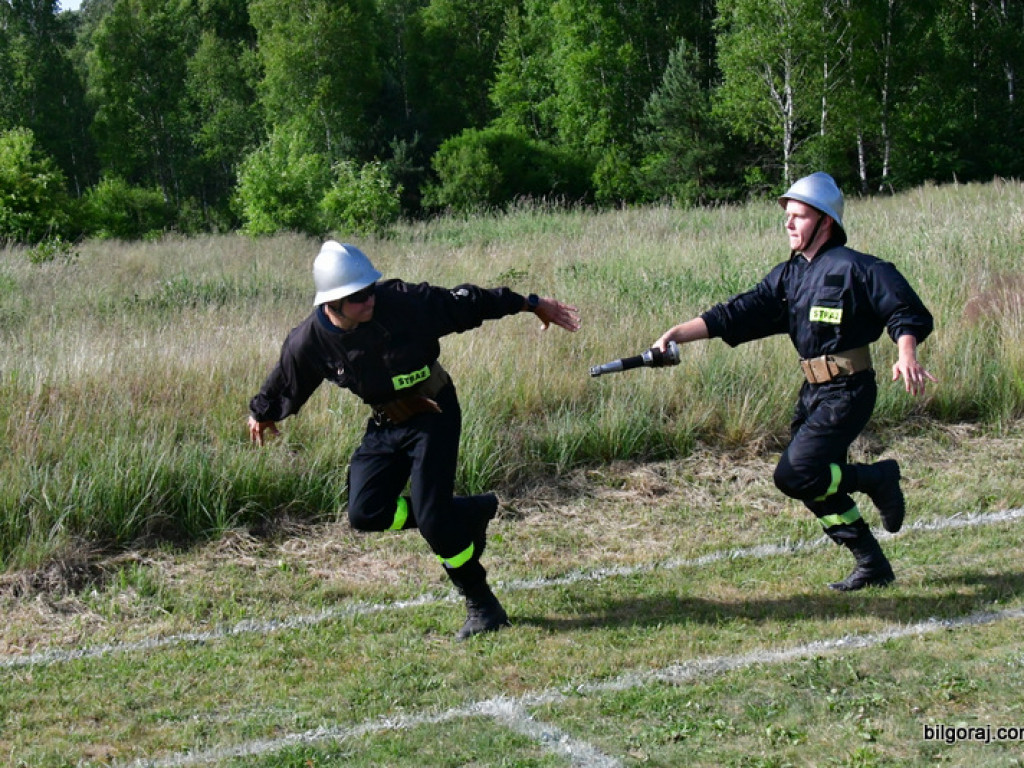 Druhowie z OSP rywalizowali w Gromadzie (FOTO, WYNIKI)