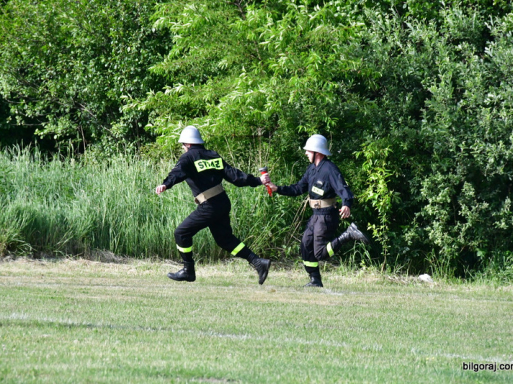Druhowie z OSP rywalizowali w Gromadzie (FOTO, WYNIKI)