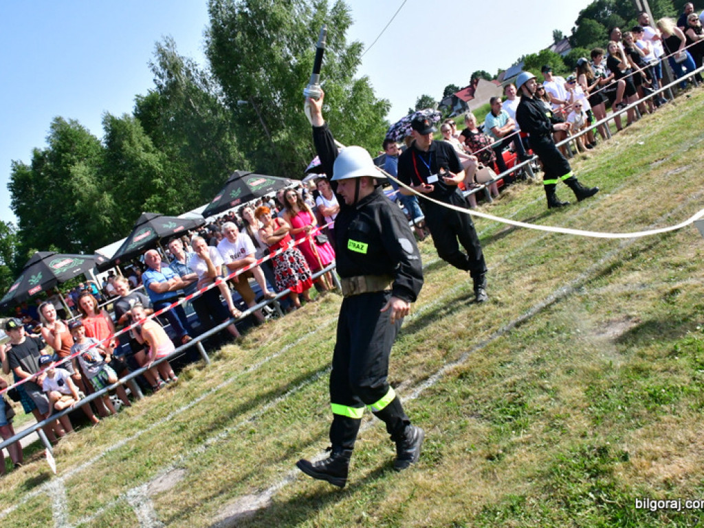 Druhowie z OSP rywalizowali w Gromadzie (FOTO, WYNIKI)