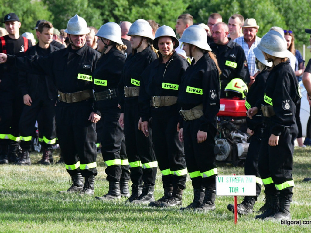 Druhowie z OSP rywalizowali w Gromadzie (FOTO, WYNIKI)