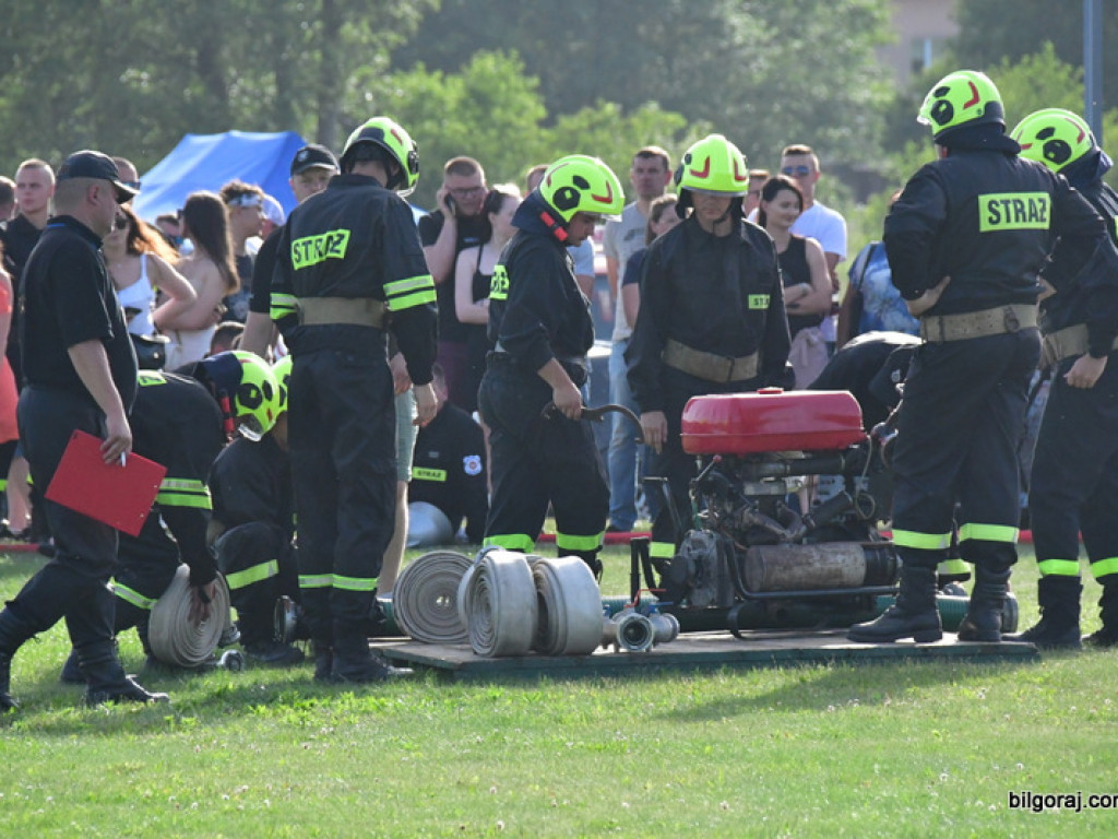 Druhowie z OSP rywalizowali w Gromadzie (FOTO, WYNIKI)
