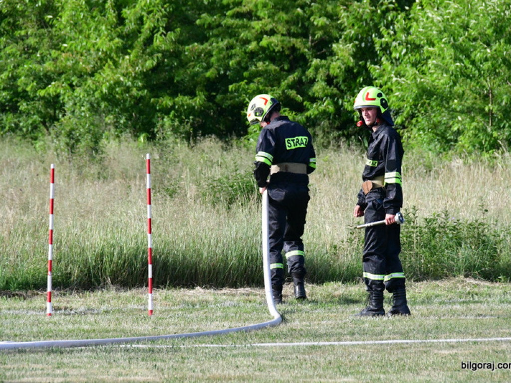 Druhowie z OSP rywalizowali w Gromadzie (FOTO, WYNIKI)