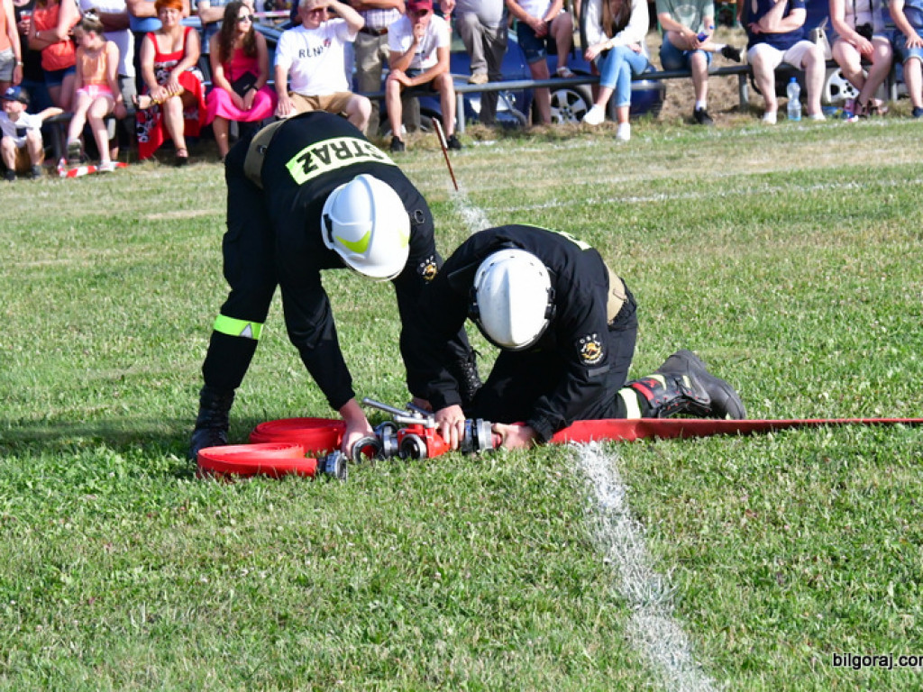 Druhowie z OSP rywalizowali w Gromadzie (FOTO, WYNIKI)