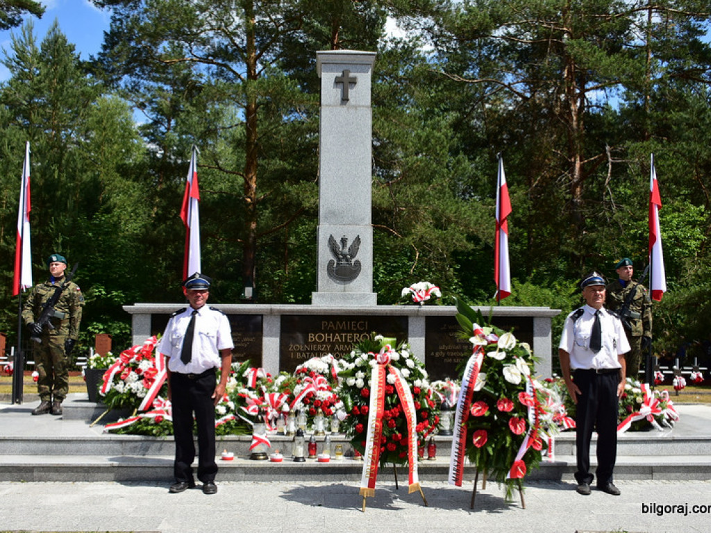 Osuchy 2022. 78. rocznica bitwy nad Sopotem (FOTO)