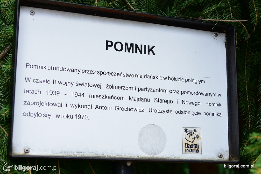79. rocznica pacyfikacji Majdanu Starego