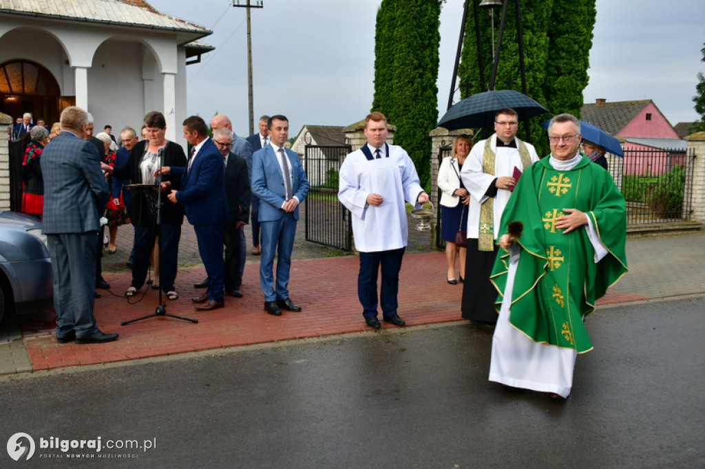 Otwarcie drogi w Tarnawie Dużej w gminie Turobin