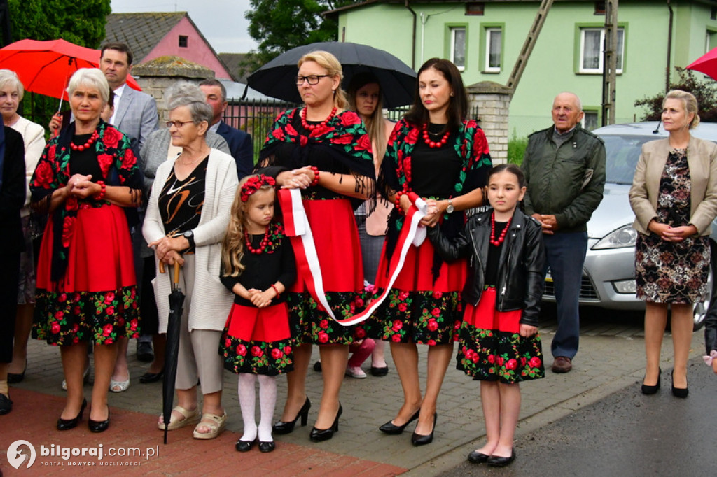 Otwarcie drogi w Tarnawie Dużej w gminie Turobin